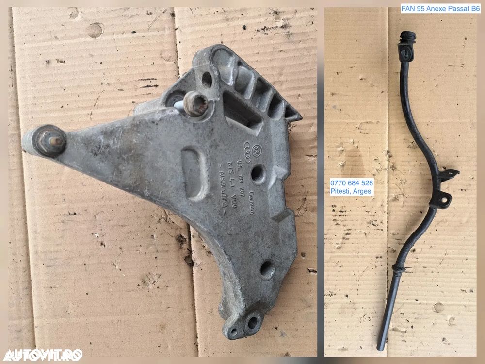 Suport motor Teaca joja ulei Originale VW Passat B6, B7, CC, Golf 6, Tiguan, Skoda Octavia 2, Touran, Sharan, Skoda Yeti - 1