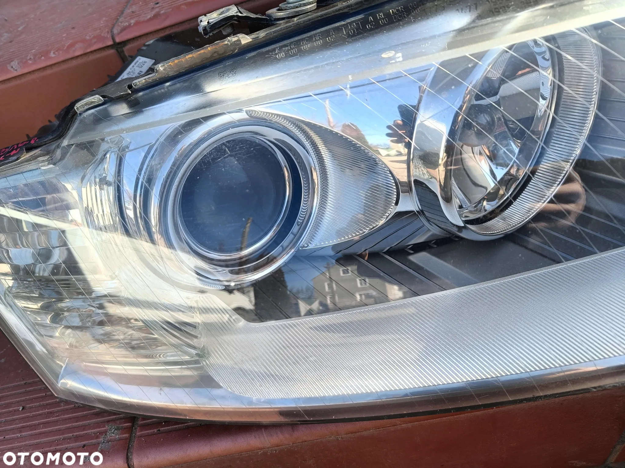 AUDI A8 D3 LIFT LAMPA PRZEDNIA PRZÓD XENON NIE SKRĘTNY EUROPA LEWA PRAWA - 4