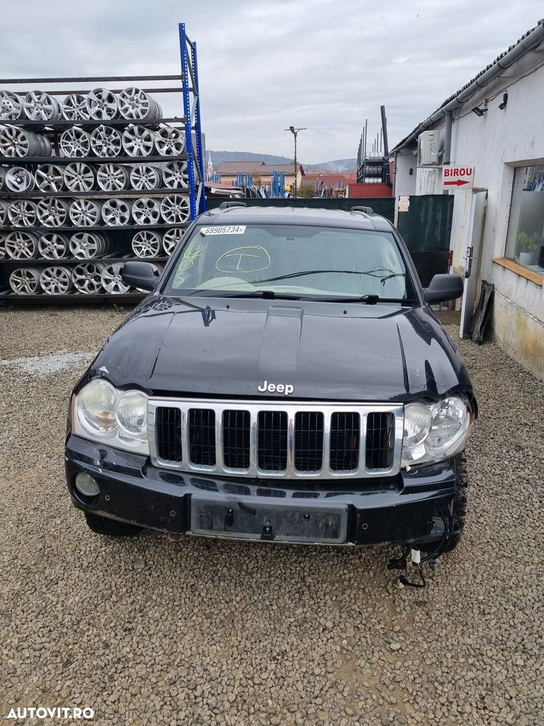 Oglinda stanga Jeep Grand Cherokee III 2005 - 2010 4 Usi NEGRU (1122) Rabatabile - 4