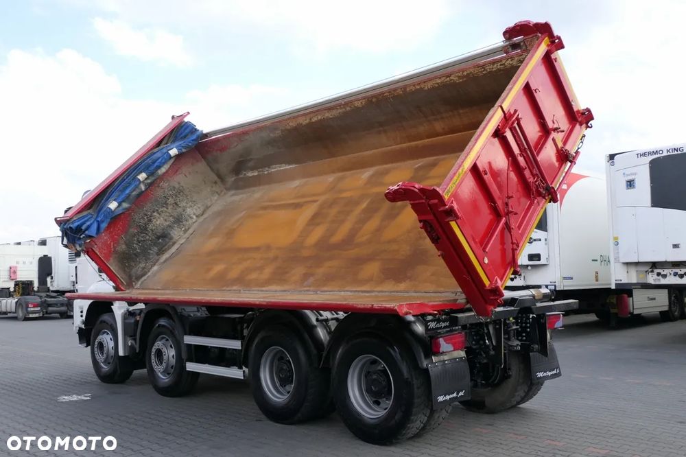 MAN TGS 35.460 / 8X4 / WYWROTKA 2 STR / BORDMATIC / MEILLER KIPPER / AUTOMAT / EURO 6 - 10