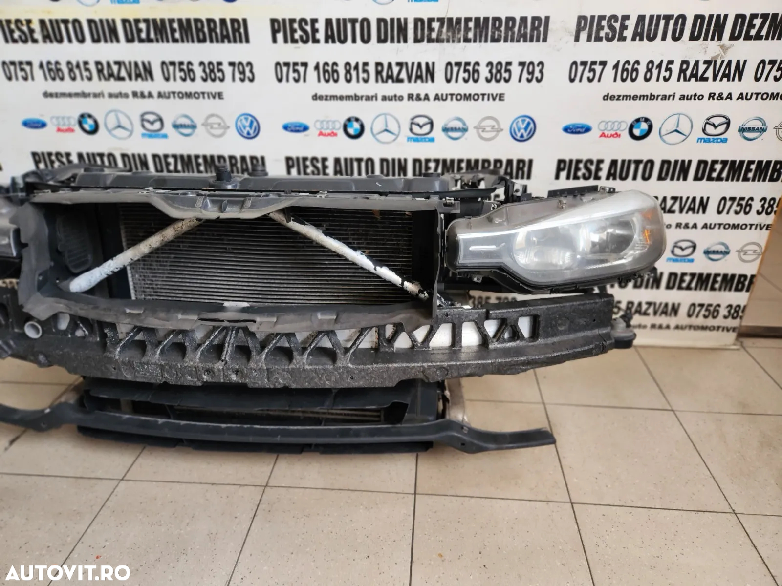 Trager Calandru Fata Radiator Apa Clima Electroventilator Armatura Bara Fata Bmw F30 F31 2.0 D N47D - 6