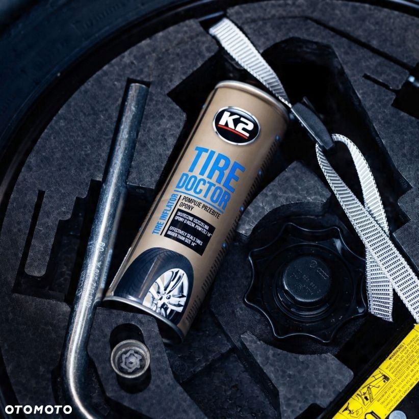 Uszczelniacz przebitych opon K2 Tire Doctor 500 ml - 10