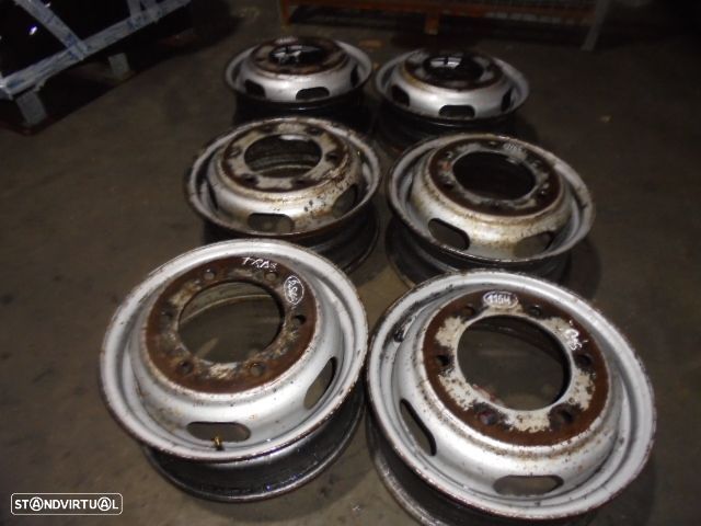 Jogo De Jantes 9044000002 VW LT 46 2 CHASSIS CABINE 1999 2.8TDI 130CV 2P BRANCA 5.5Jx15 6X250 161MM MERCEDES SPRINTER 2 W906 2009 2.2CDI 130CV 4P BRANCA - 5