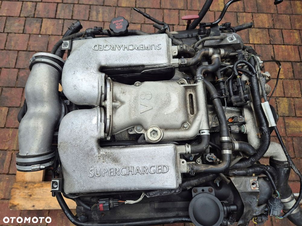 silnik kompletny jaguar xkr x150 4.2 supercharged - 6
