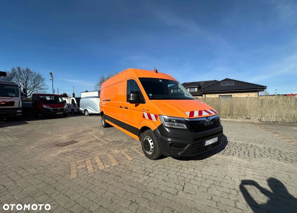 MAN TGE 5-180 Maxi XXXL  Automatic 3500 kg na bliźniaku - 1