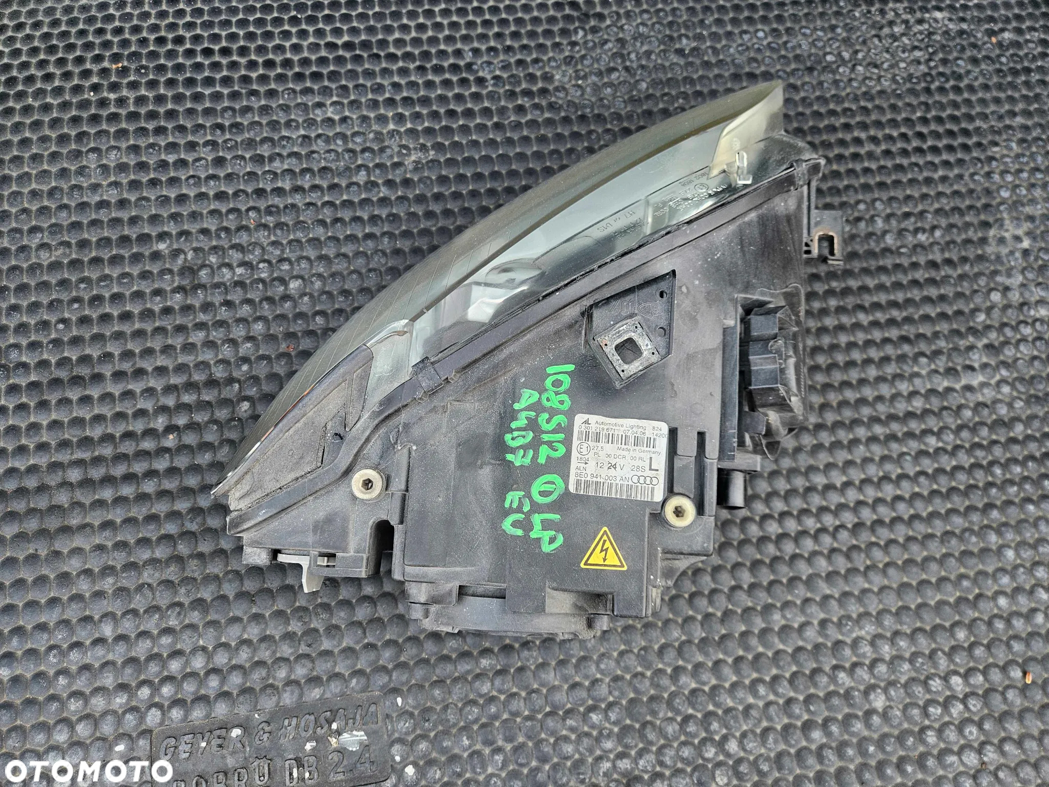 Lampy Lampa Reflektor Lewy Prawy Przod Przednie Bi-Xenon Przetwornica Europa Audi A4 B7 - 11