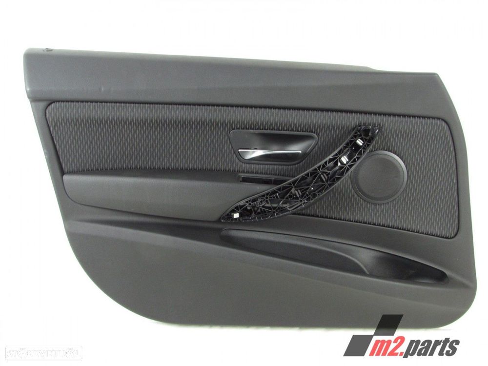 Forra da porta Em Tecido  Esquerdo/Frente Seminovo/ Original BMW 3 Gran Turismo... - 1