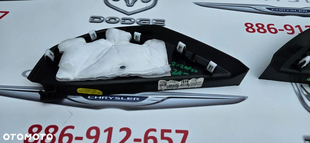Dodge Durango III LIFT 2021-2025 Zaślepka lewa prawa deski Dekor kokpitu Osłona lewa prawa 6XM21DX9AA 6XM22DX9AA - 7