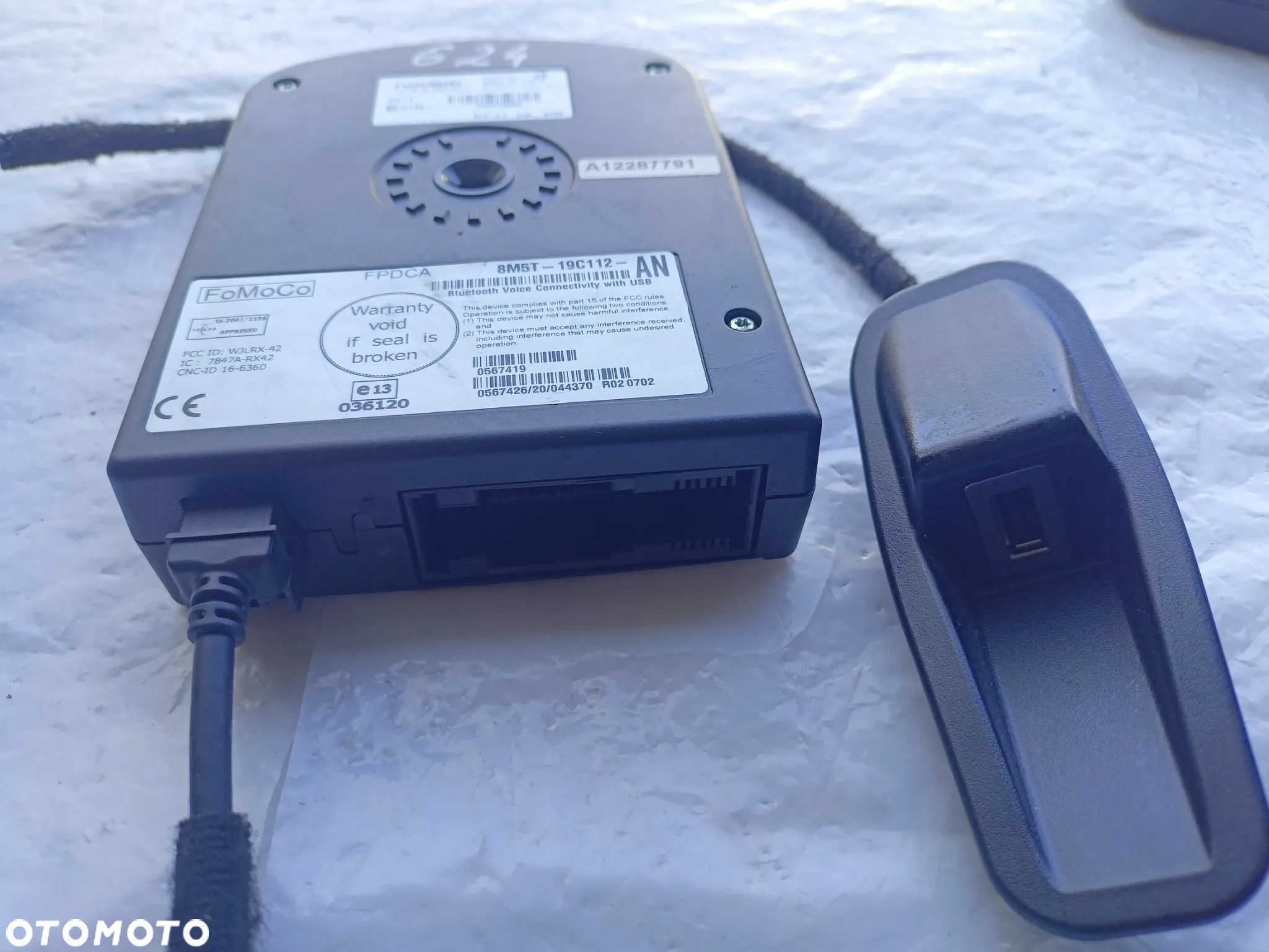 MODUŁ BLUETOOTH USB KUGA MK1 MONDEO MK4 8M5T-19C112-AN - 2