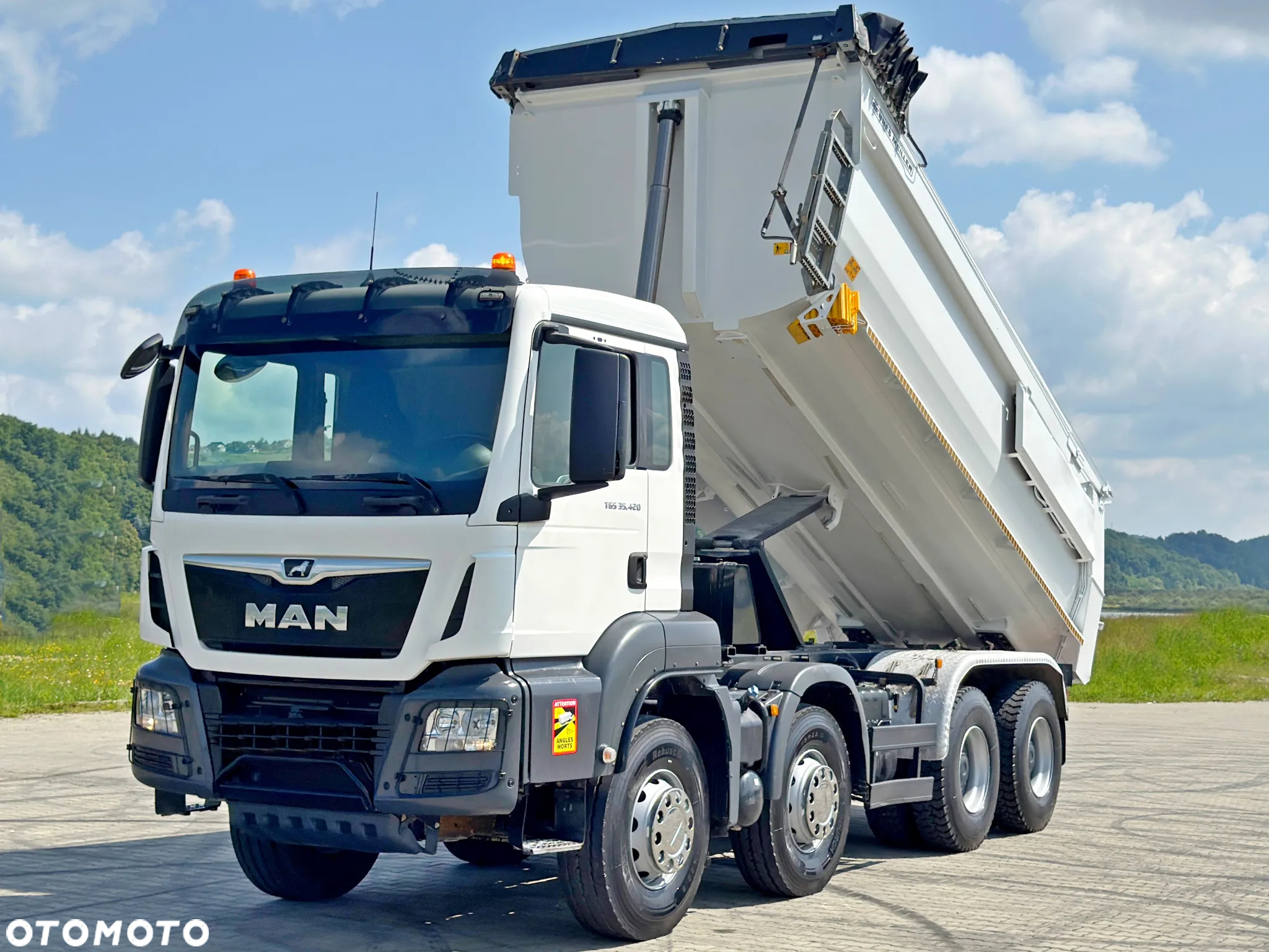 MAN TGS 35.420 * WYWROTKA * 8x4 * STAN BDB - 3