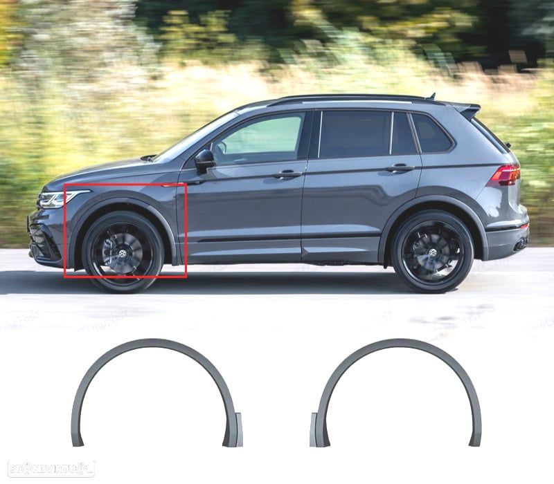 ABAS FRONTAIS VOLKSWAGEN VW TIGUAN 20-24 LOOK R-LINE - 1