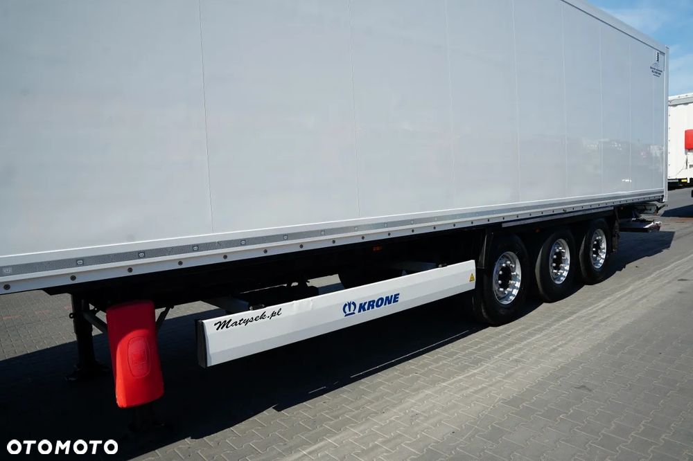 Krone / KONTENER / WINDA DHOLLANDIA - 3000 KG / ROLETA / OŚ PODNOSZONA / OSIE KRONE - 12