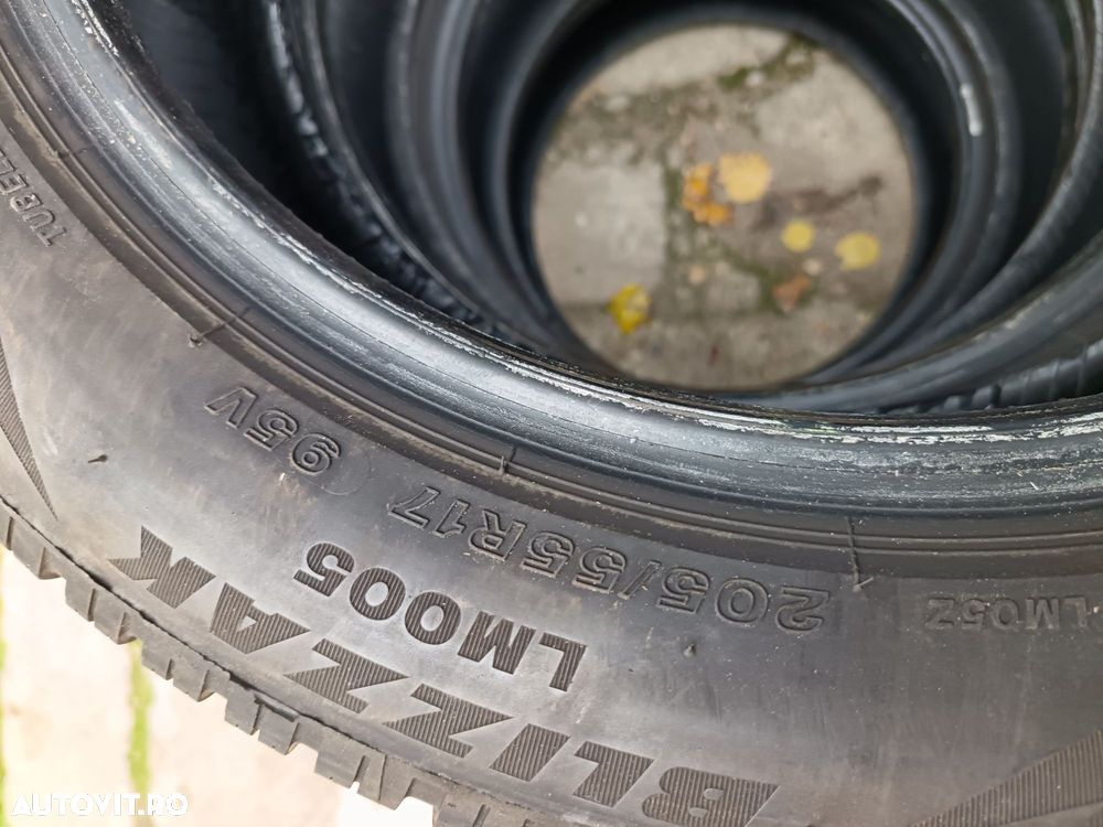 Anvelope MS iarna 205 55 17 bridgestone 2021 6mm - 5