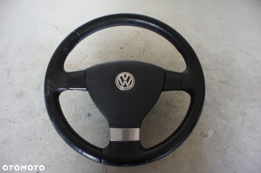 VW GOLF V PLUS KIEROWNICA SKÓRZANA - 1