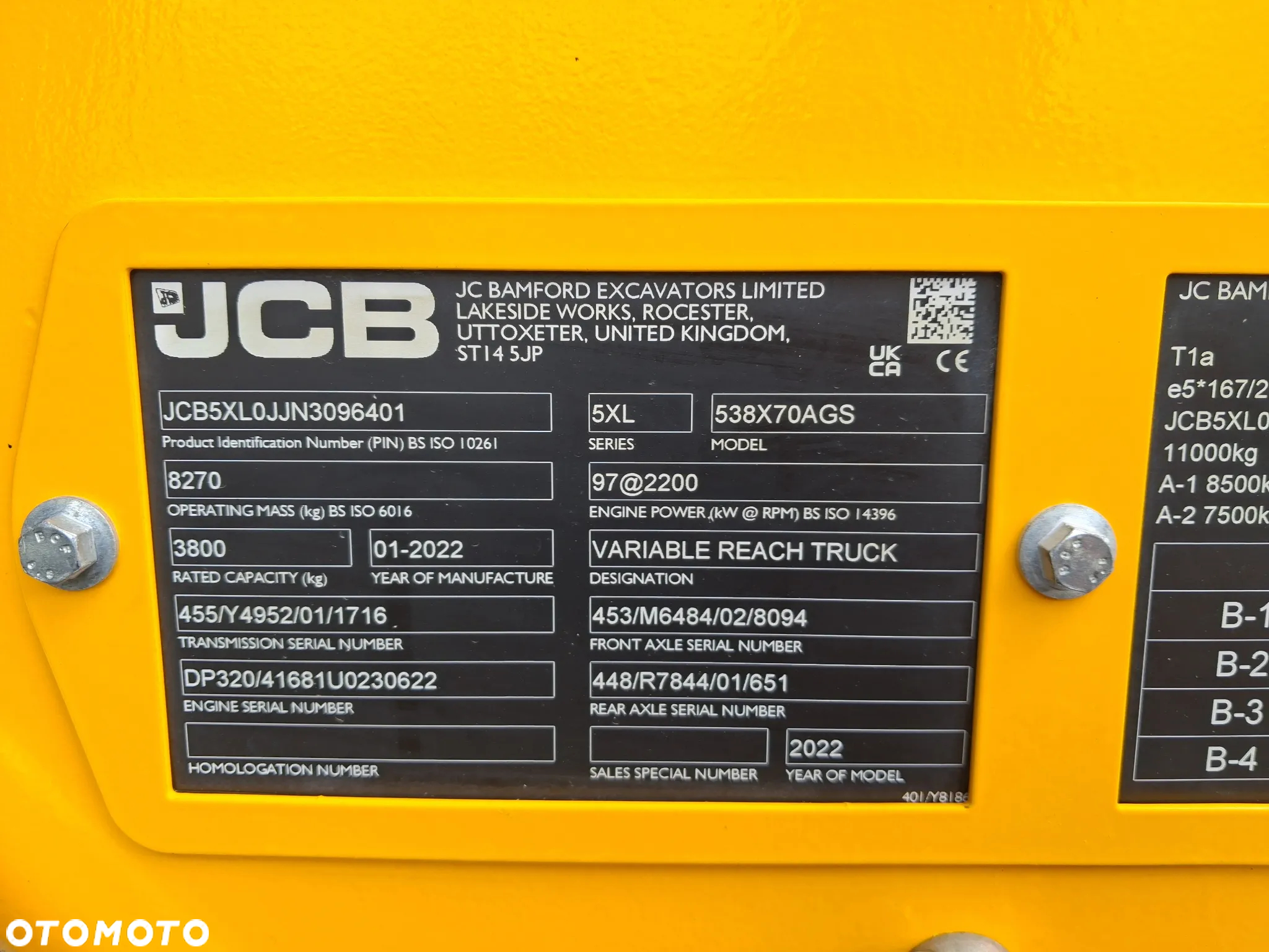 JCB 538 - 70 AGRI SUPER - 12
