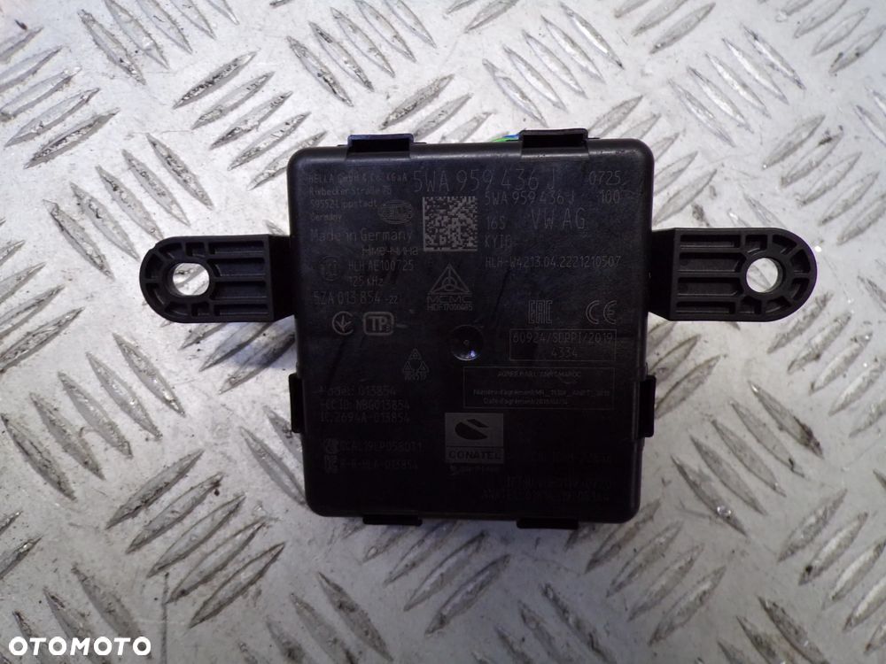 MODUŁ KEYLESS VOLKSWAGEN AUDI SKODA SEAT CUPRA 5WA959436J - 1