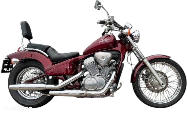 HONDA SHADOW 600 reflektor lampa czasza owiewka wypełnienie licznik błotnik kierownica lusterko manetka felga tarcza zacisk pompa zawieszenie silnik moduł regulator zbiornik siedzenie set podnóżek stelaż stopka chłodnica tłumik - 2
