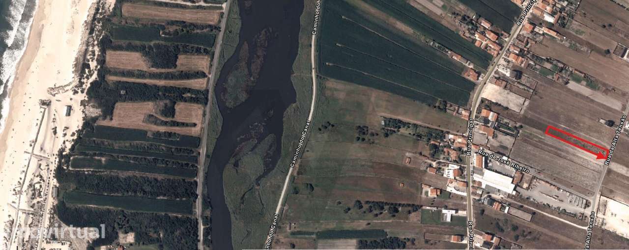 Terreno Rústico com 2.482 m2 na Gafanha da Boa Hora, Vagos (Aveiro) - Grande imagem: 2/2