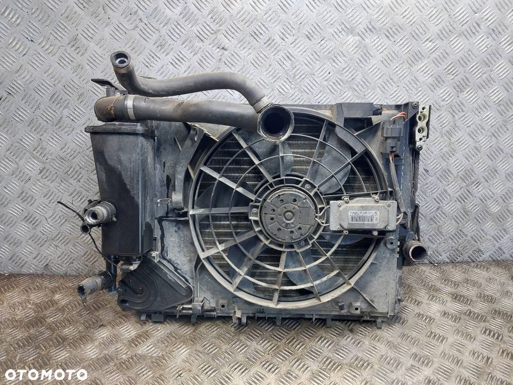 CHŁODNICE KOMPLET + WENTYLATOR BMW E46 LIFT 318i 2.0 16V N42 N46 6922670 - 1