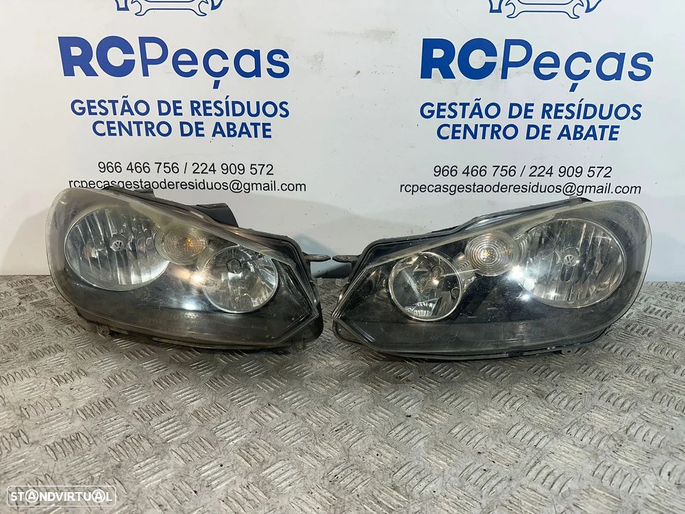 .Oticas Farol Frente Frontal Esquerda Direita Original VW Volkswagen Golf 6 VI 5K 5K2941006 5K2941005 - 1