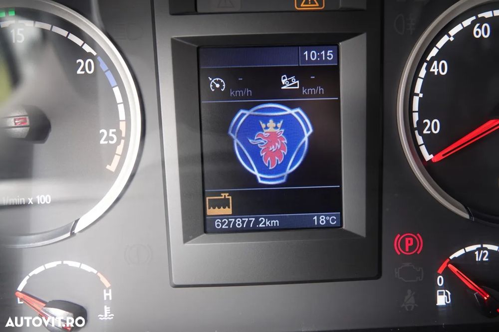 Scania R 480 / HIDRAULICĂ / RETARDER / MANUAL / JANTE DIN ALIAJ / EURO 5 - 38