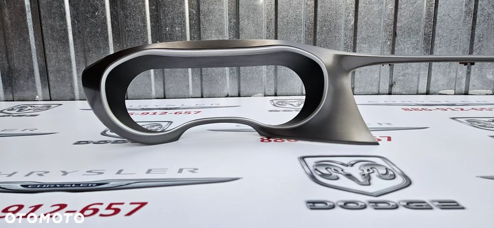 Chrysler Pacifica 2016- Listwa ozdobna kokpitu Dekor deski rozdzielczej Ramka licznika 627609874 61868AF - 3