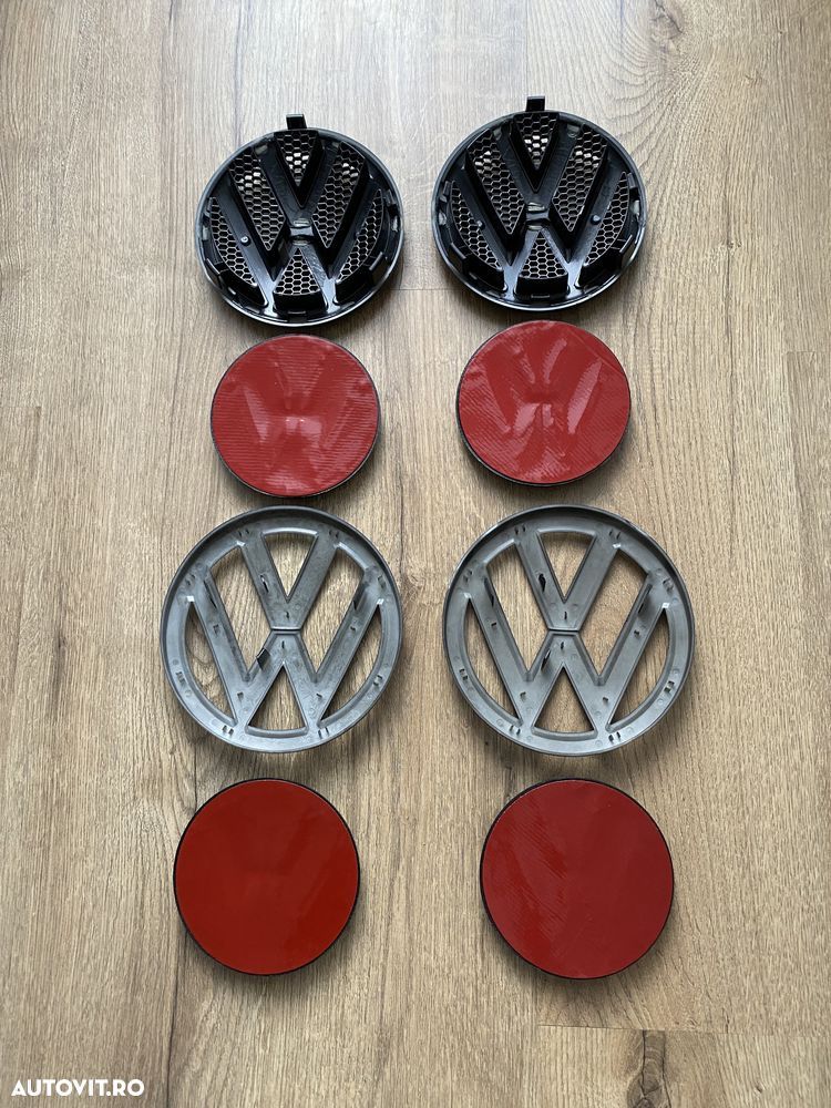 Embleme Emblema Semn Logo Grila Bara Fata Haion Portbagaj Vw T5 T6 - 2