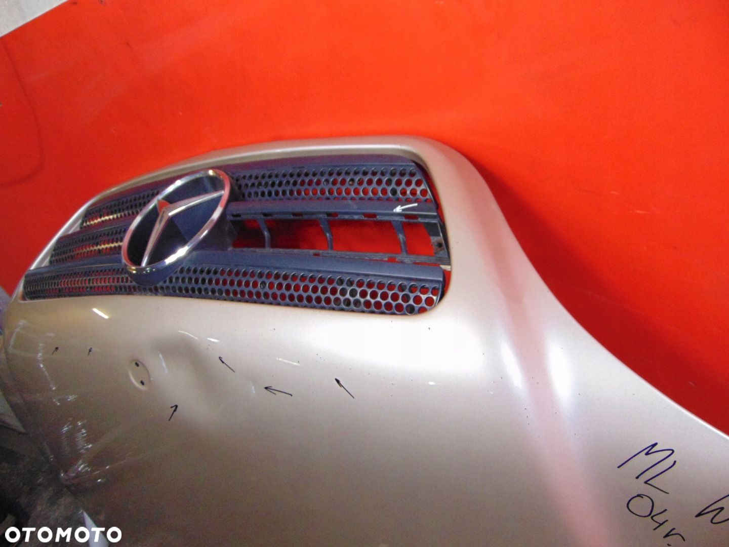MERCEDES ML W163 LIFT 02- MASKA POKRYWA SILNIKA 693 693U - 10