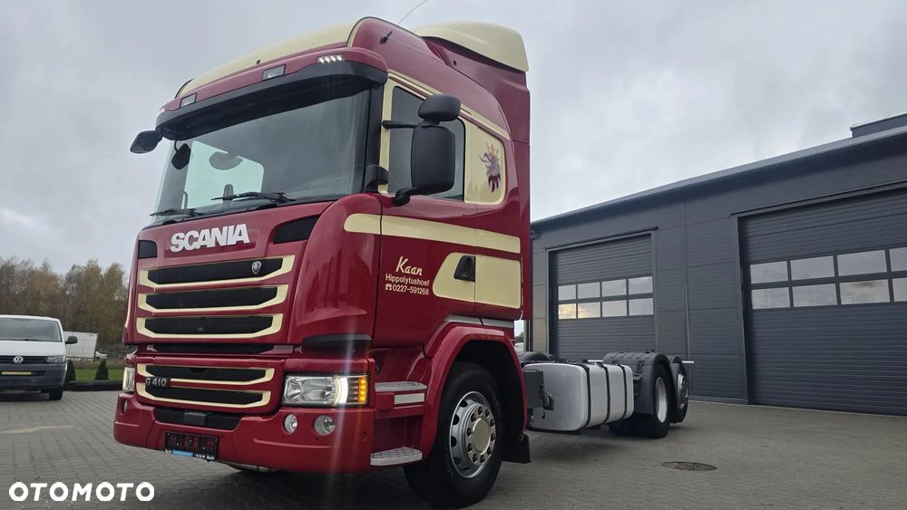 Scania G410 Euro 6 6x2 bez EGR do zabudowy beczka mleko laweta super stan! świeży import z Holandii - 26
