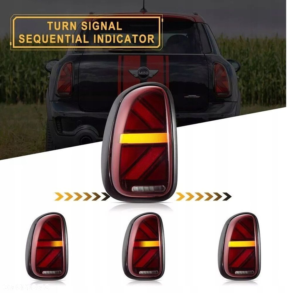 Lampy tylne kpl Bar Diodowe DTS Dynamiczne Mini Countryman r60 - 4