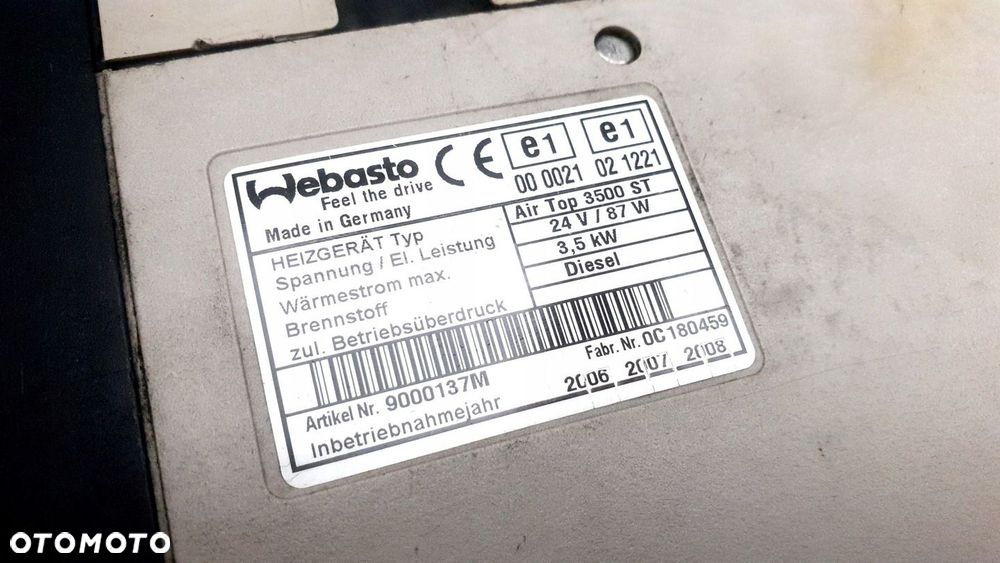 Webasto Air top 3500 ST 24V - 8
