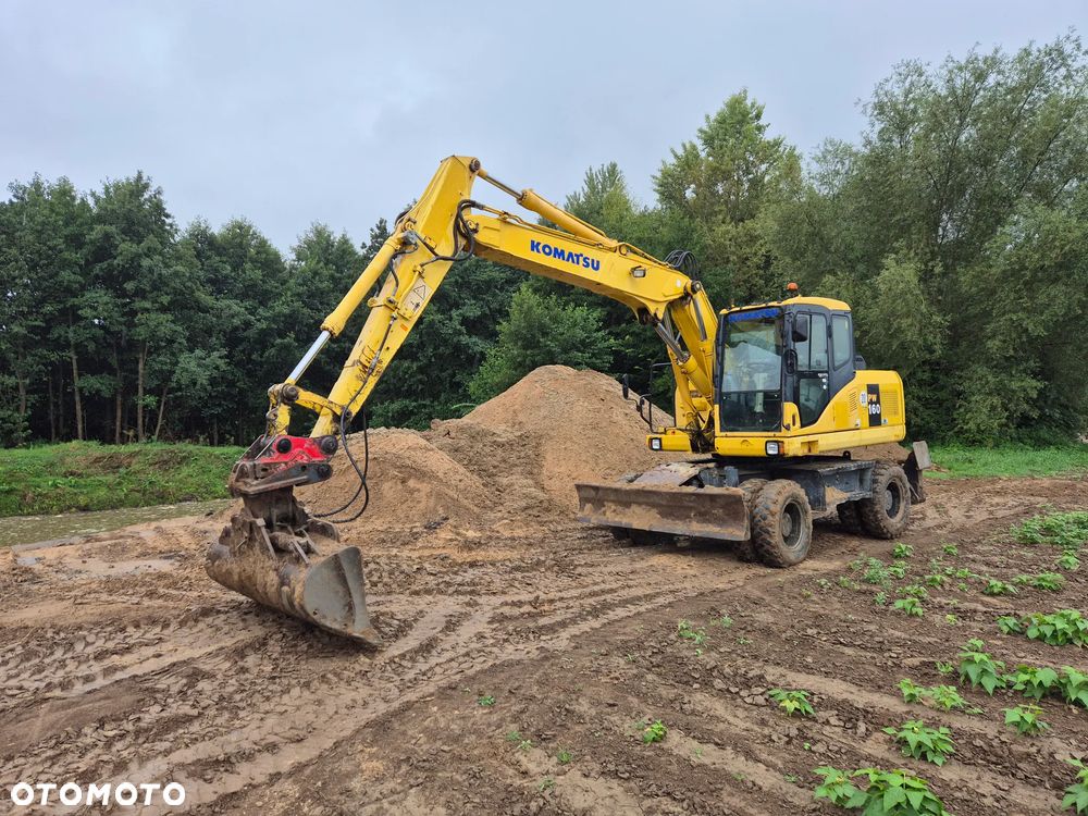 Komatsu PW 160  ROK 2008 - 4
