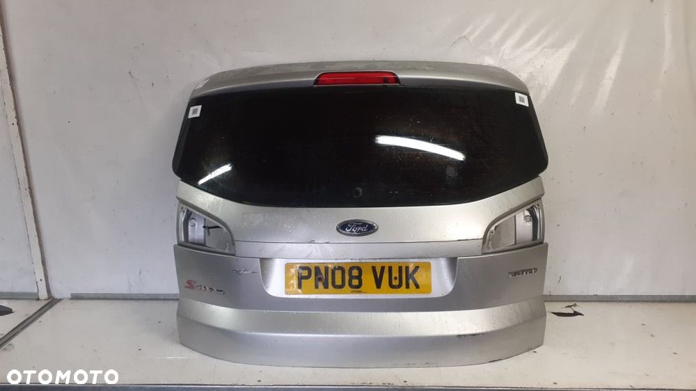 / KLAPA BAGAŻNIKA TYŁ TYLNA FORD S MAX 66 SREBRNY - 1