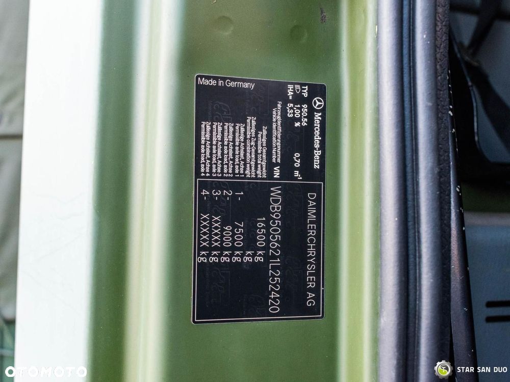 Mercedes-Benz AXOR 1829 4x4 Kamper Offroad Plandeka - 18