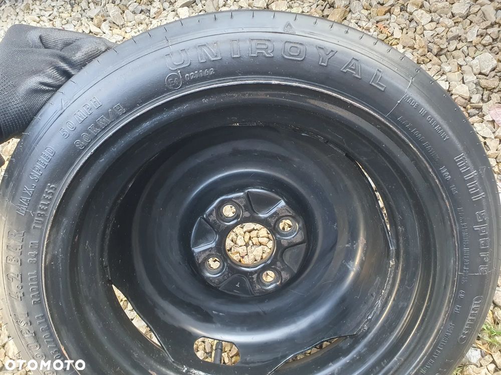 DOJAZDÓWKA 4x100 3,5Jx14 105/70R14 VW AUDI SKODA SEAT 357601025D POSIADAM 3 SZT - 5