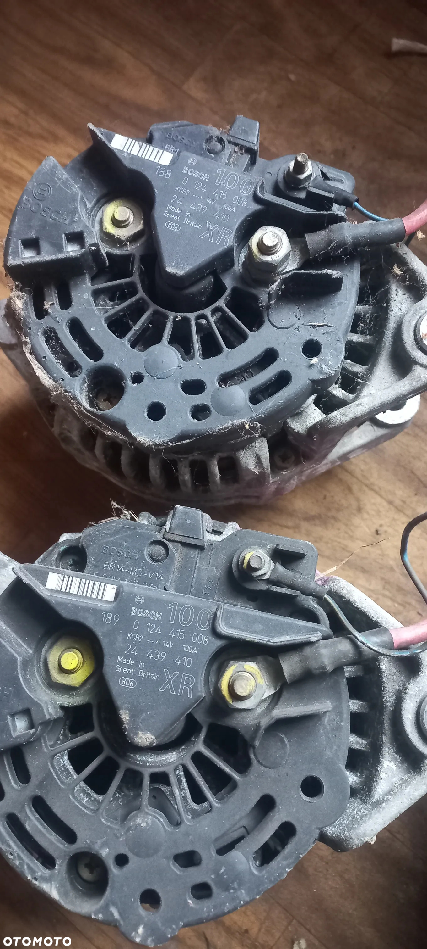Opel Vectra B Omega B 2,2 B alternator 0124415008 - 3