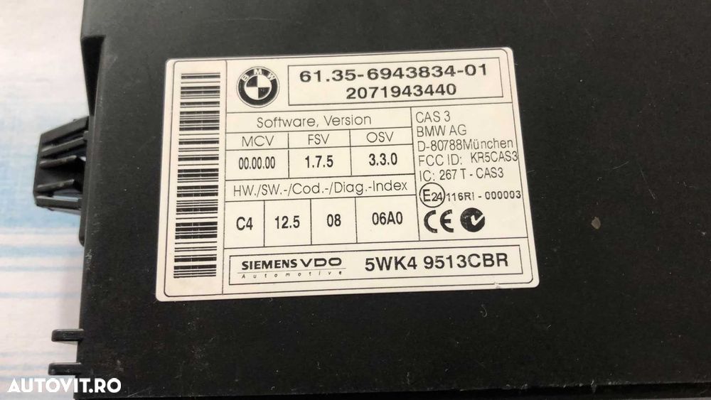 Kit de pornire BMW E81, E87, E90 318d, 0281013537 - 3