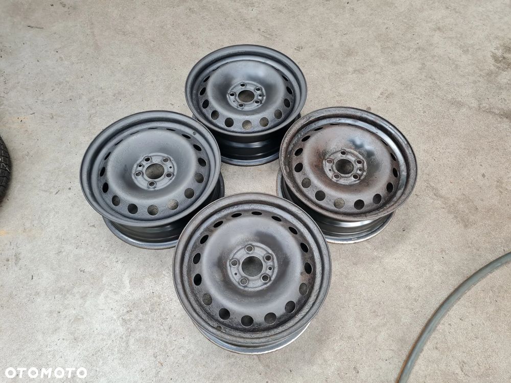 FIAT Doblo 500L Opel Combo Felga Stalowa 6x15 5x98 ET39 - 2