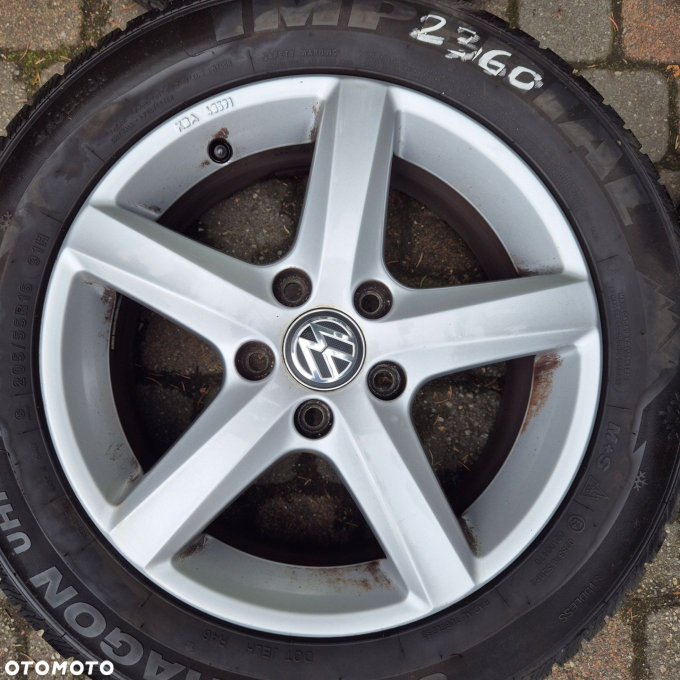 KOŁA ZIMACAŁOROCZNE 205/55 R16 VW GOLF CADDY TOURAN JETTA SHARAN PASSAT - 3