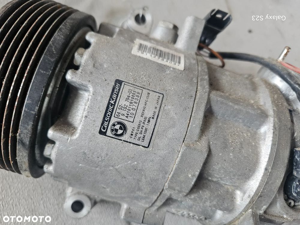 Sprężarka pompa kompresor klimatyzacji BMW E87 E90 E91 E92 1,6i 2,0i 9182794-02 9182794-03 - 2