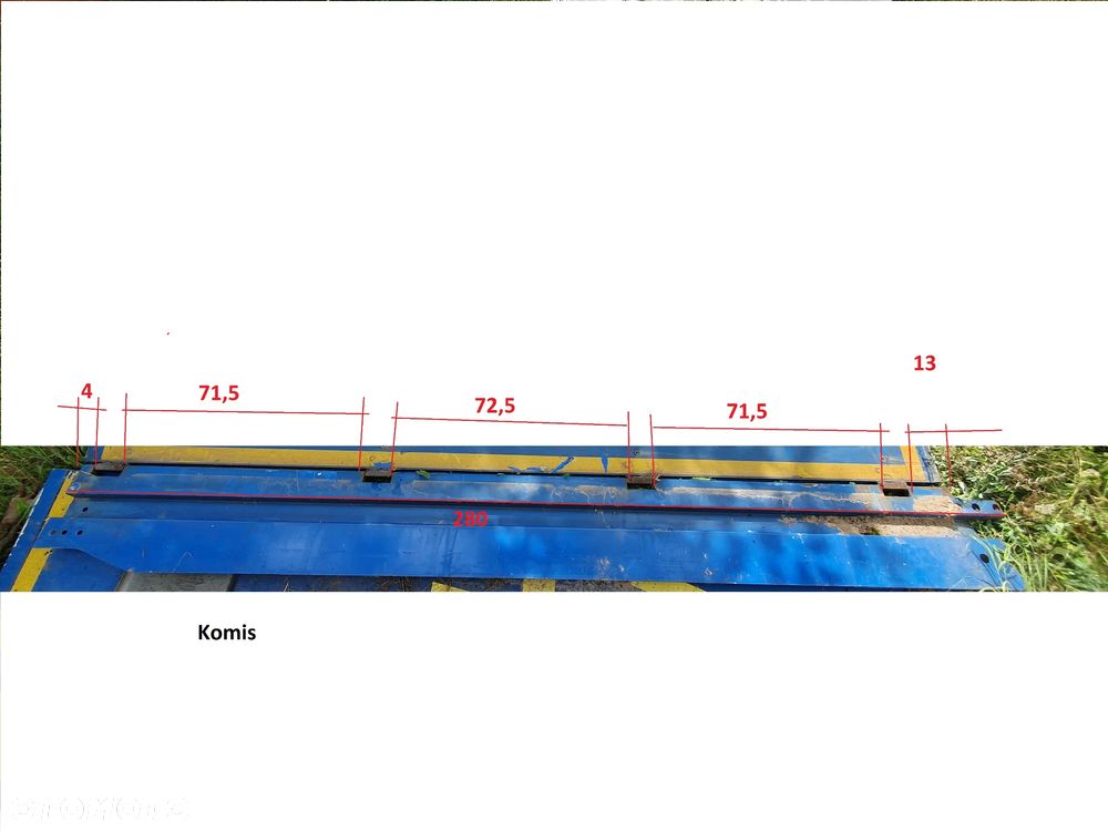 Słupek drzwi Krone lewy 280cm