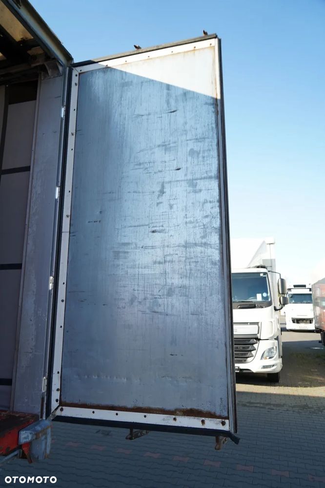 Fruehauf FIRANKA / STANDARD / KOSZ NA PALETY /  MOCNA PODŁOGA SZYNA DESKA / SAF - 14