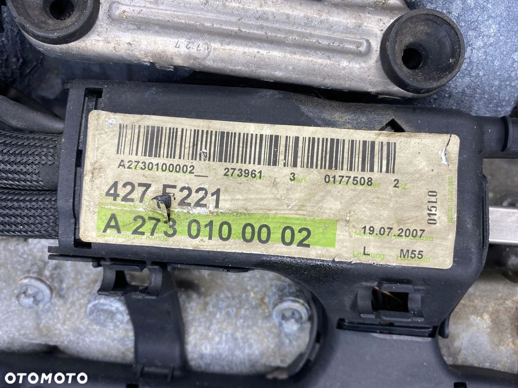 SILNIK KOMPLETNY 273961 5.5 V8 MERCEDES W216 W221 - 6