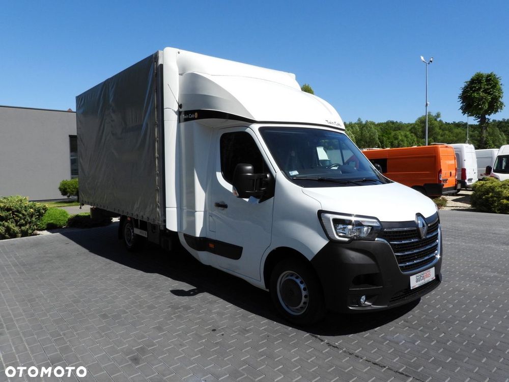 Renault MASTER  PLANDEKA 10 PALET WEBASTO TEMPOMAT LEDY PNEUMATYKA KLIMATYZACJA  165KM - 5