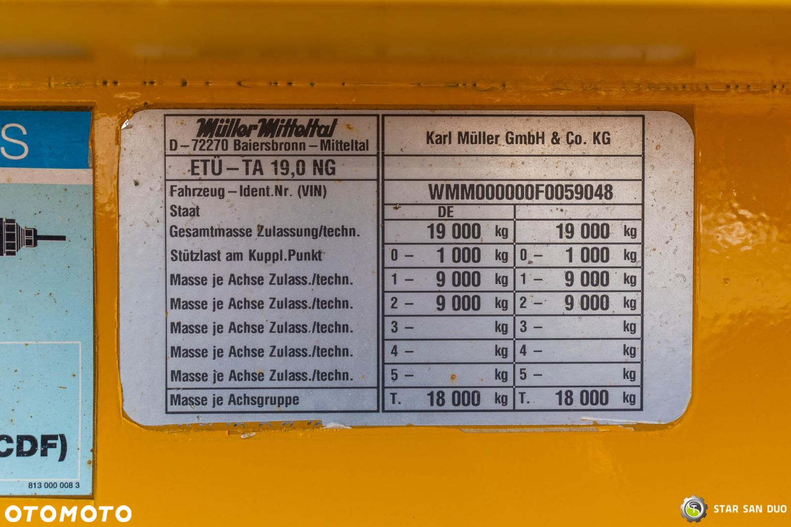 Müller-Mitteltal TAL ETUE-TA Hydrauliczne Najazdy - 23