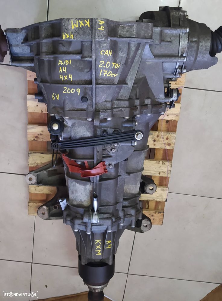 caixa velocidades audi A4 2.0TDI 170cv CAH caixa 6 velcidades KXM 4x4 quattro  Telf 933 023 959 - 6