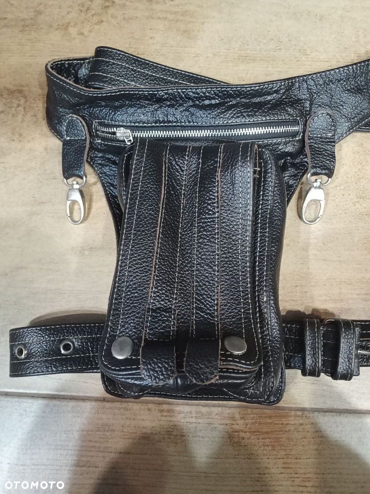 Duża torba skórzana na udo - 1