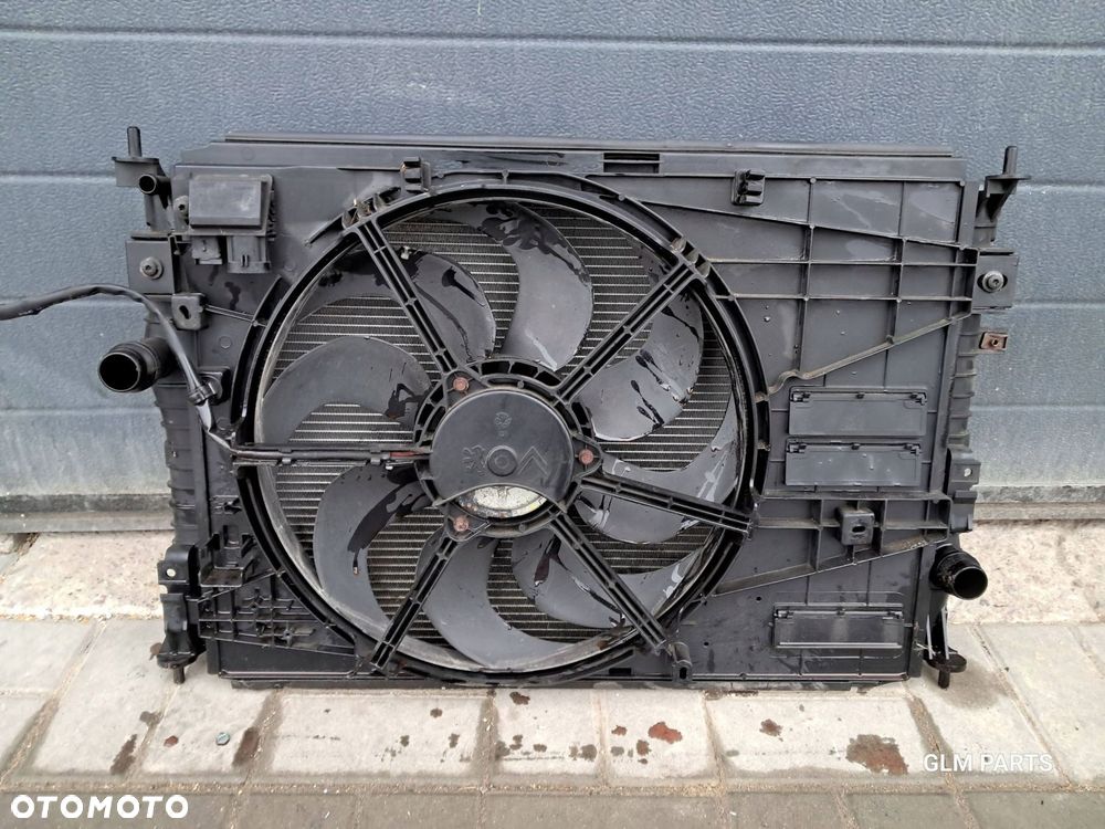citroen c4 picasso ii 2.0 blue hdi pas przedni komplet chłodnic wentylator - 9