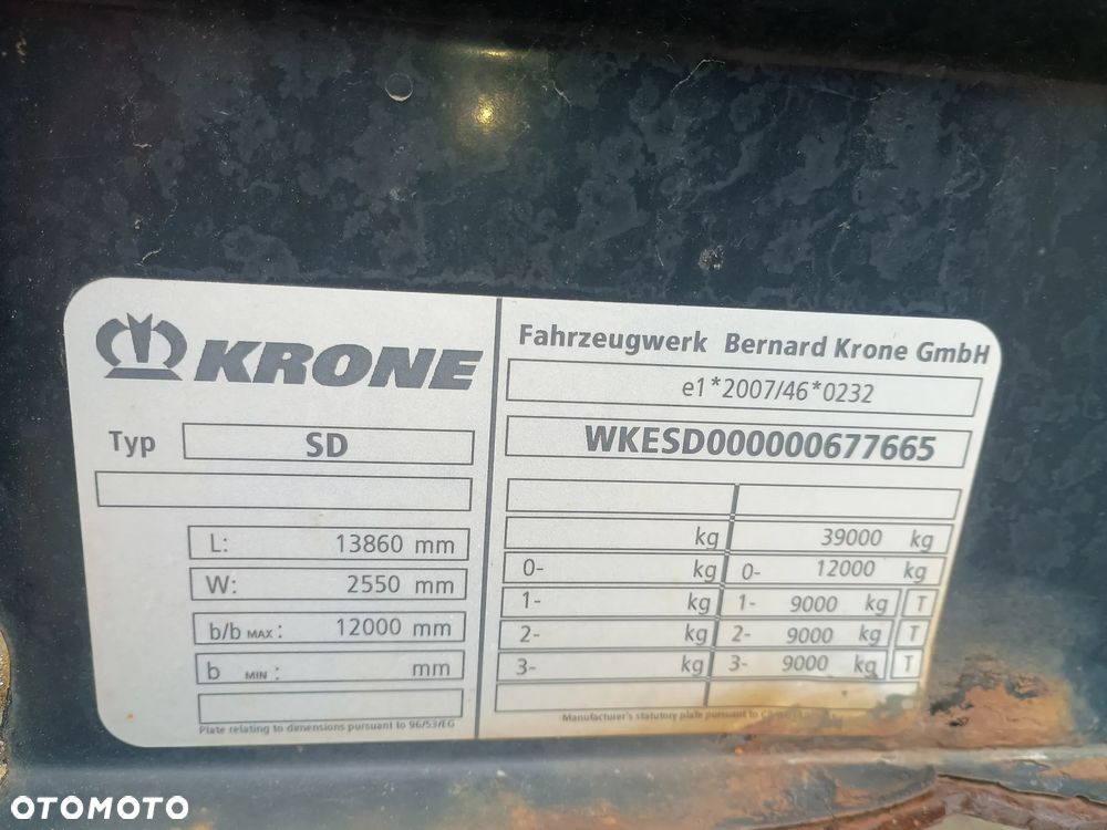 Krone SD 36.0t - 5