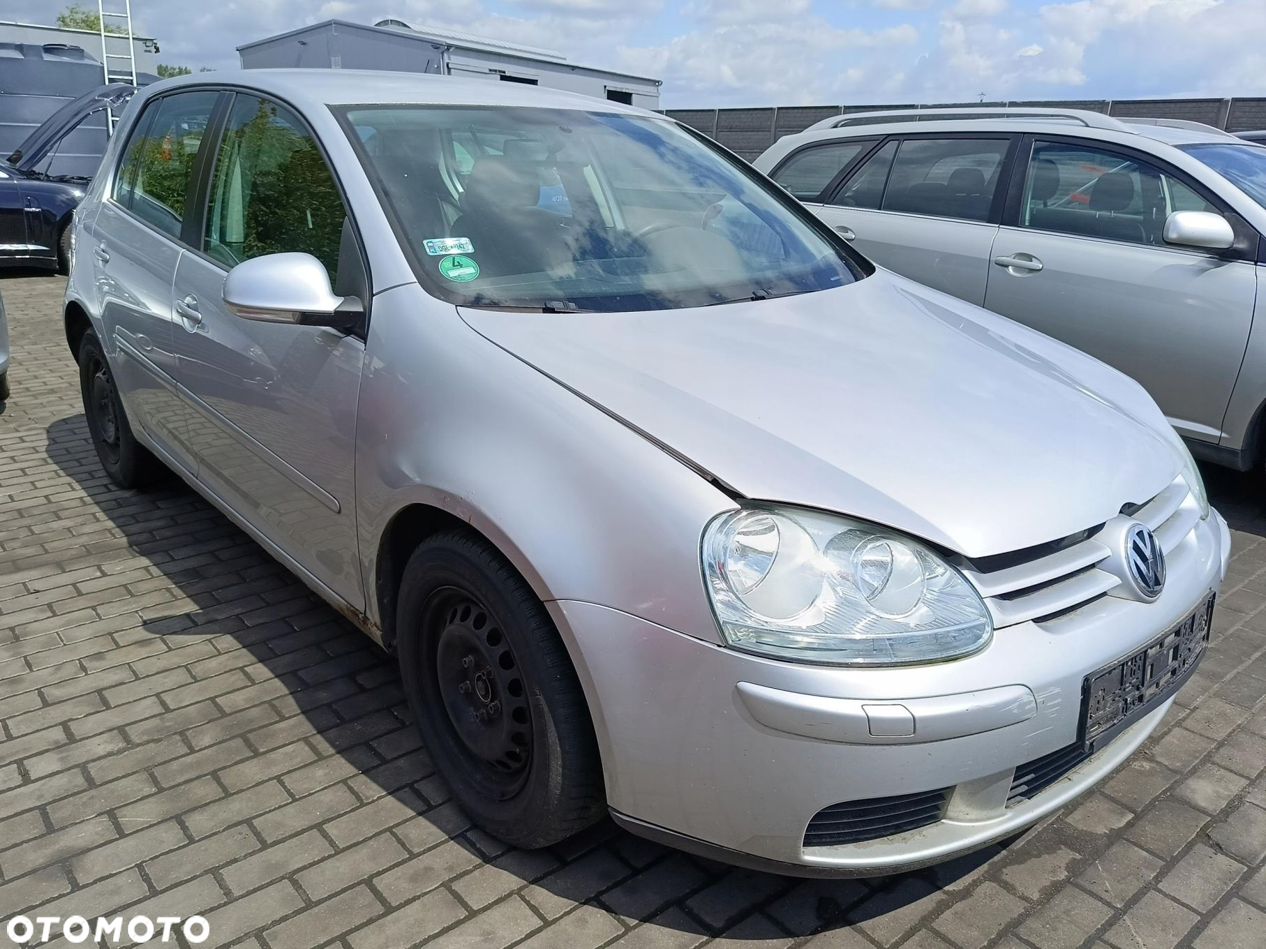 VW Golf V 5 03-09 KLAPA TYLNA TYL BAGAŻNIKA kod lakieru LA7W - 5